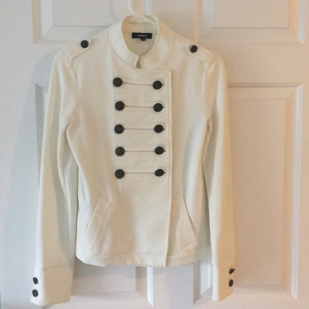 This Express sweatshirt jacket size S